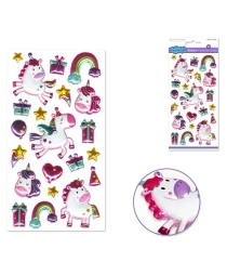 3D Balloon Blast Sticker Balloon Baby Unicorn