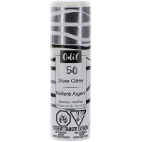 Silver Glitter Spray Varnish 94g