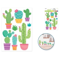 Themed Wall Art Decals Cactus - Image 2