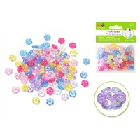 DIY Shiny Acrylic Beads Flower