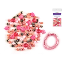 Acrylic Luxe Bead Kit Pink