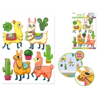 3D Pop Up Wall Art Hot Llama