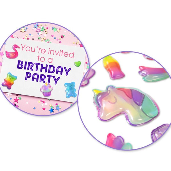 3D Pop Up Sticker Unicorn - Image 2