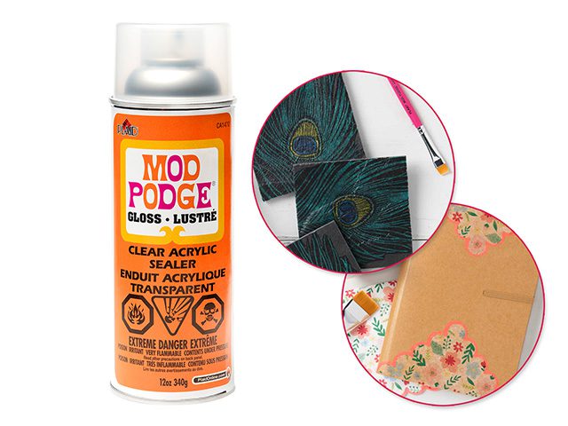 Mod Podge Acrylic Spray Sealer 12oz Gloss or Matte