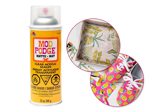 Mod Podge Acrylic Spray Sealer 12oz Gloss or Matte - Dollarpapa