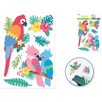 Themed Wall Art Decals Parrot