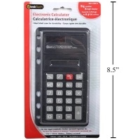 Binder Calculator with Battery