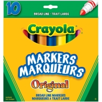 Crayola Original Broad Line Markers 10pk