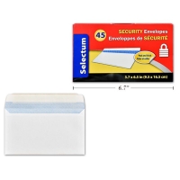 #8 Security Envelopes 45pk