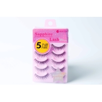 Sapphire Eye Lash 5 Pairs Electric Doll