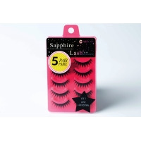 Sapphire Eye Lash 5 Pairs Love Lockdown