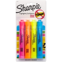 Sharpie Chisel Tip Highlighters Assorted Colors 4pk