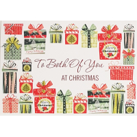 Christmas Card Present Horizontal